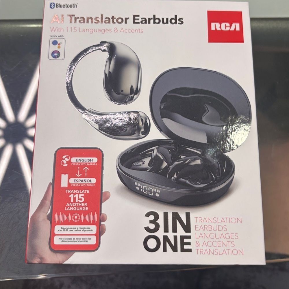 RCA Translator Earbuds - Black